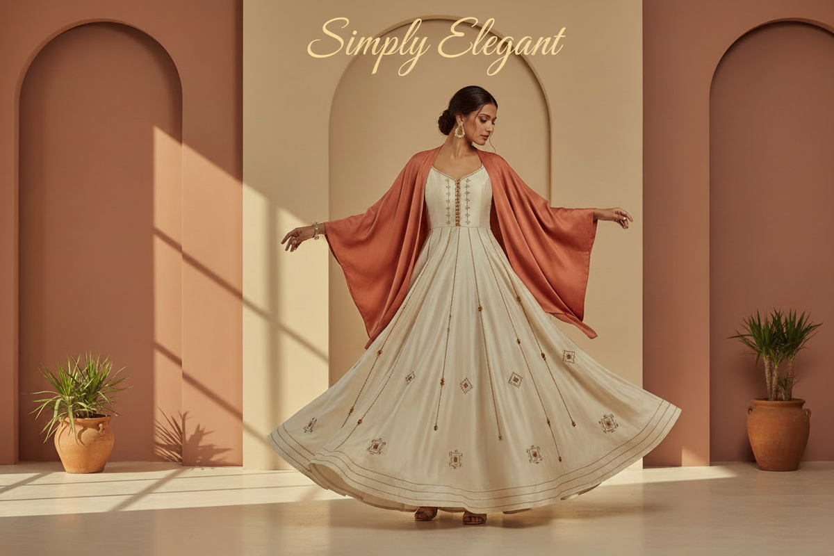 Elegant graceful modern ethnic vibe soft lighting not harsh fashion runway lighting premium but approachable avoid overly bridal heavy wedding looks calm luxury feel not loud festival_d246b5c4 0d8e 4718 89a6 b56bcc79dd61
