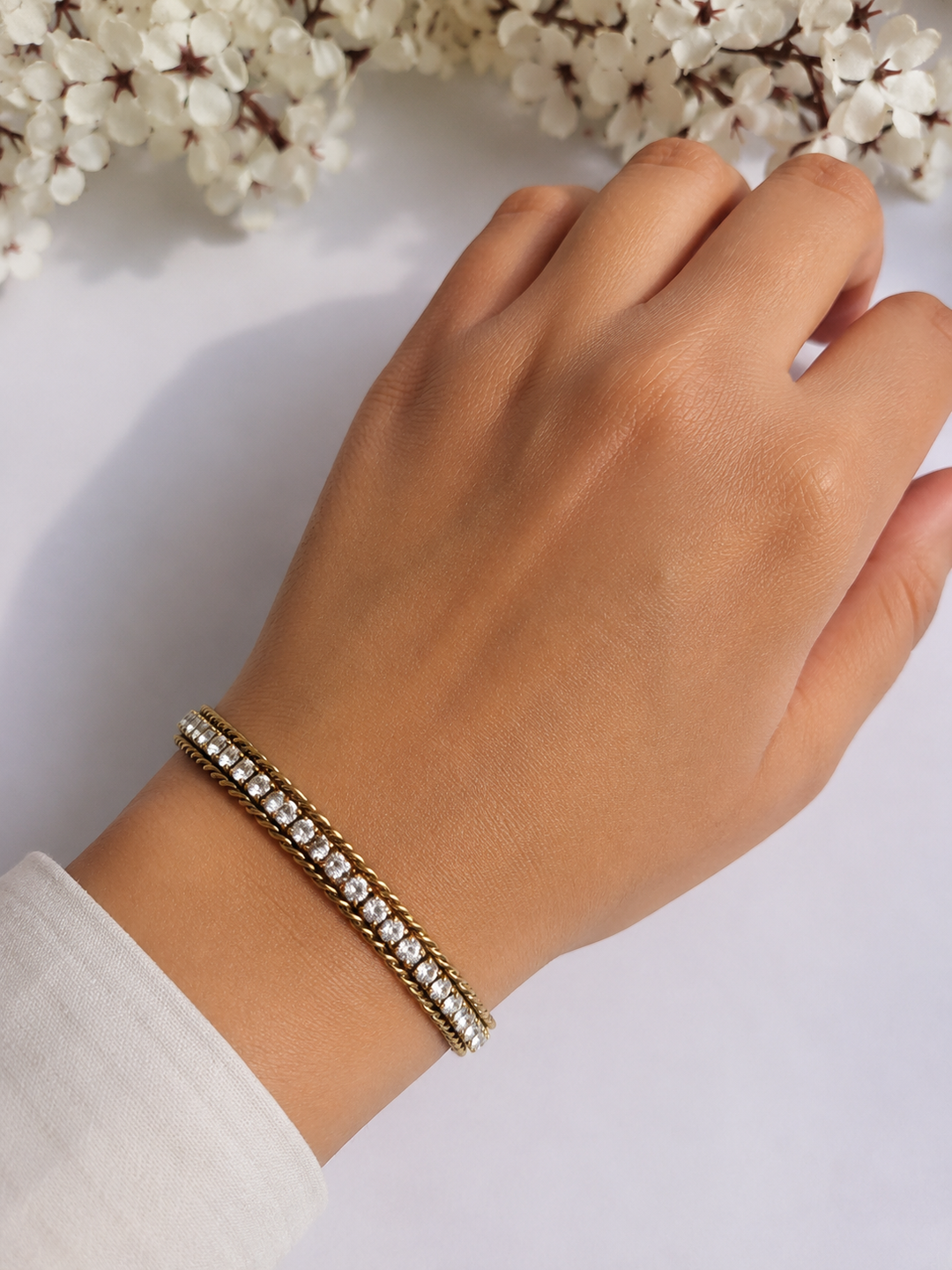 ✨ Luxury Anti-Tarnish Crystal Bracelet ✨